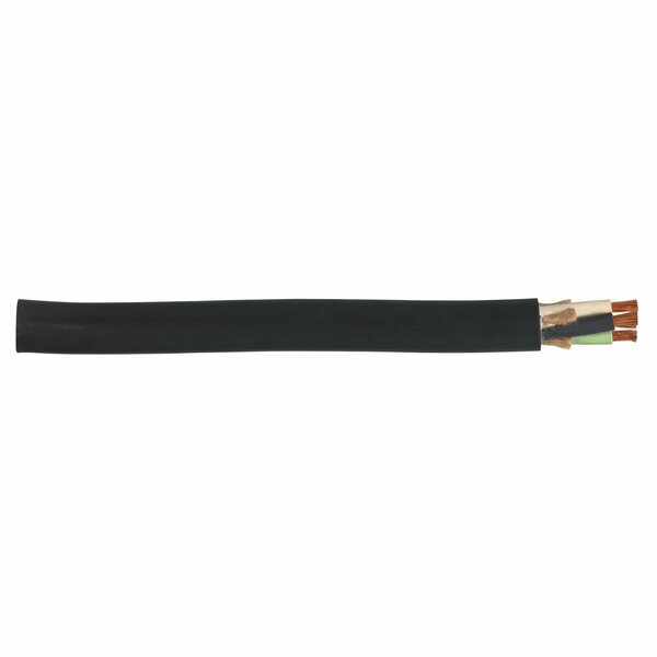 Prysmian UL SOOW Portable Cord, 10 AWG, 104 Strand, 2C, CPE, Black, Sold by the FT 02767.41T.01